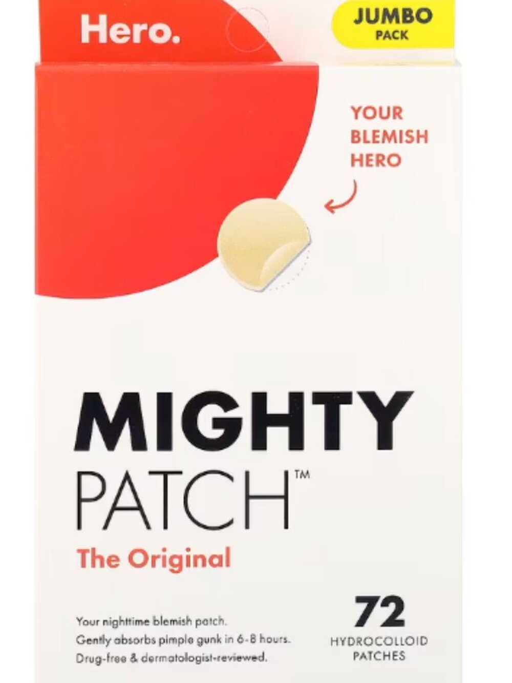 NEW Mighty Patch - The Original | Jumbo Pack 72 Patches
